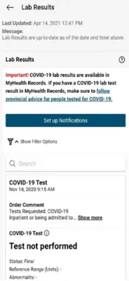 MyHealth Records android App screenshot 13